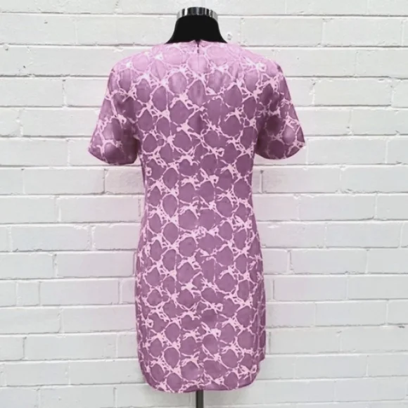 BALENCIAGA Silk Tie Dye Shift Dress - Picture 2 of 6